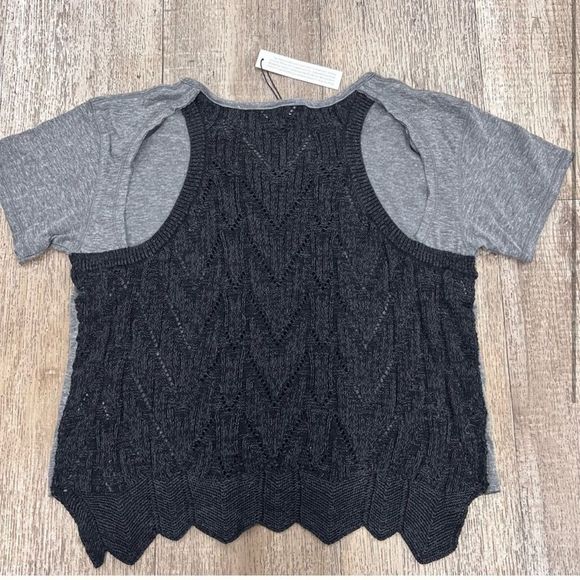 NWT Gypsy 05 Pointelle Sweater Sz Small - Picture 5 of 10